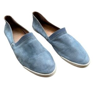 FRYE AQUA SUEDE MELANIE SLIP ON FLATS SIZE 9